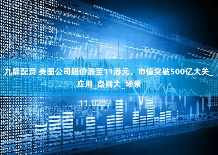 九鼎配资 美图公司股价涨至11港元，市值突破500亿大关_应用_盘间大_场景